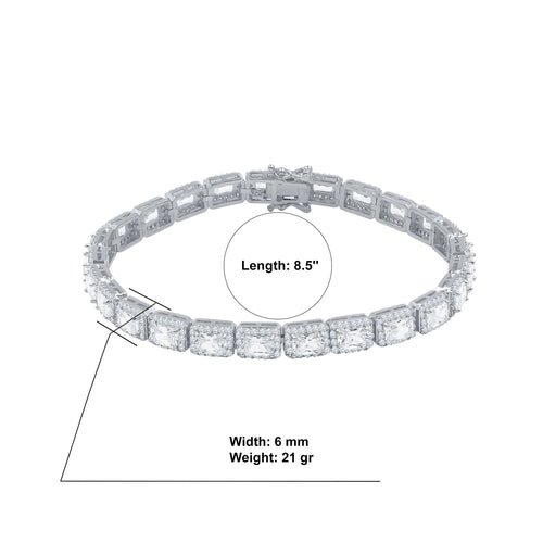 FOXY 6MM SQUARE TENNIS BRACELET I 962221