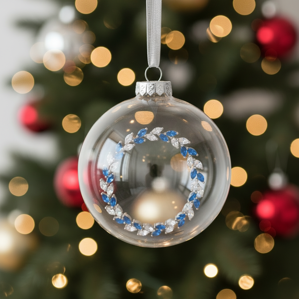 Marquise Cubic Zirconia Tennis Bracelets with Blue Sapphire and White