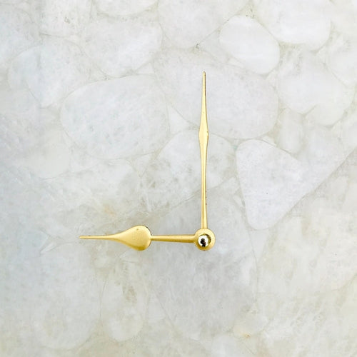 White Crystal Agate Large Wall Clock/Personalised Momento